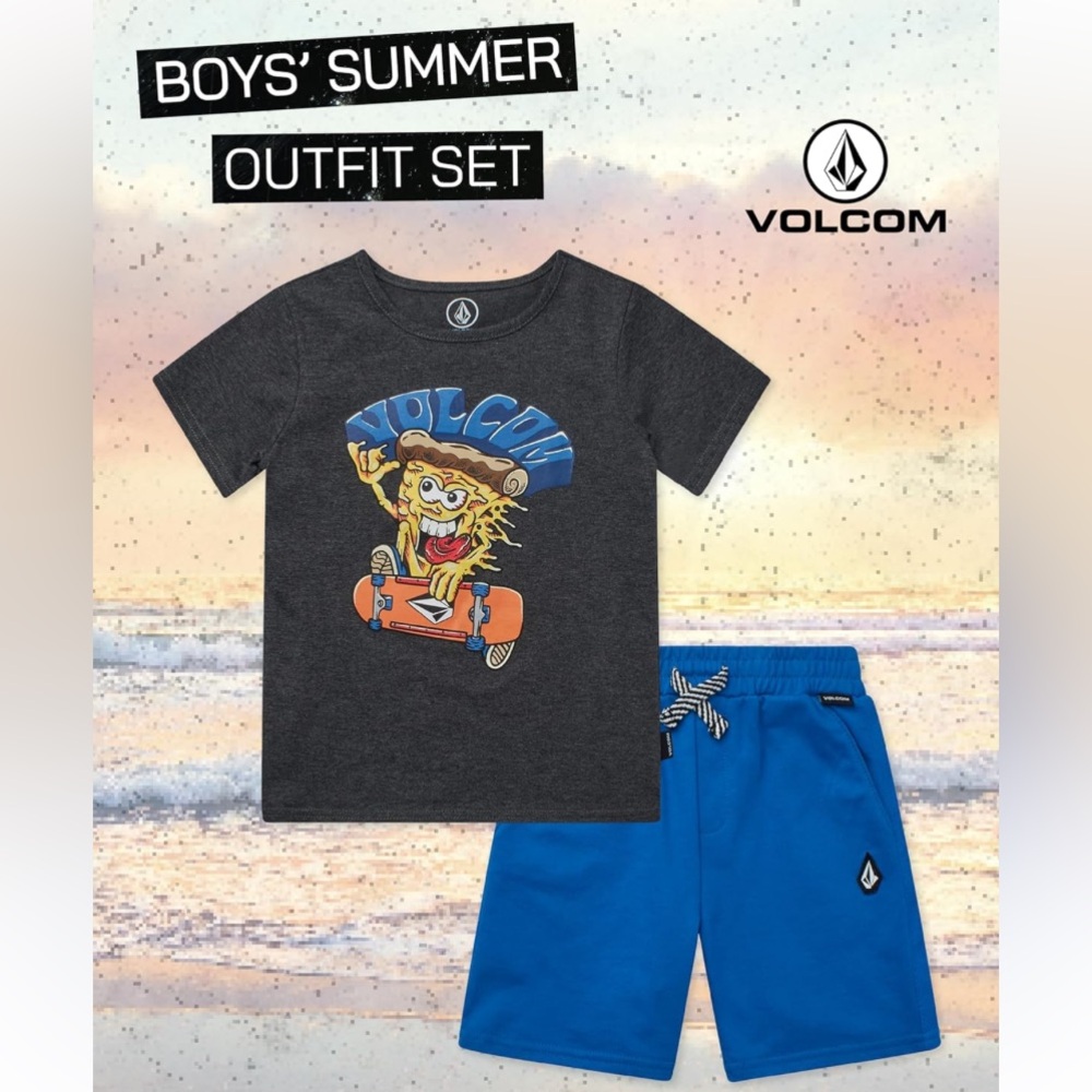 Volcom Toddler Boy Shorts Set - 2 Piece
